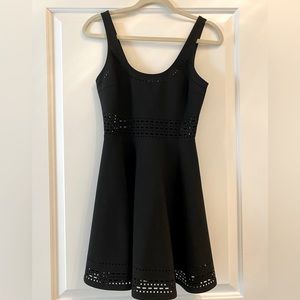 Elizabeth and James black laser cut dress. Size 0.
